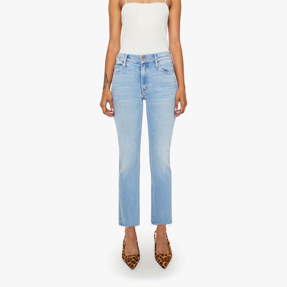 MOTHER Denim Tomcat Straight Leg Ankle Jeans 👖